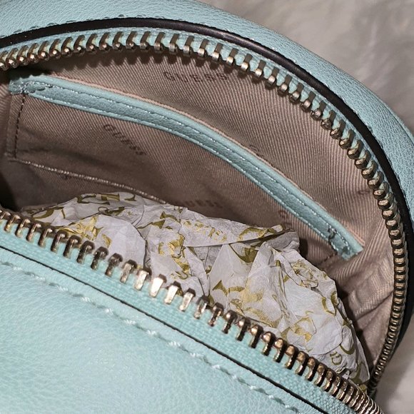 Guess NWT Jori Mini Backpack Blue/Turquoise/ Teal/Aqua - Picture 12 of 13